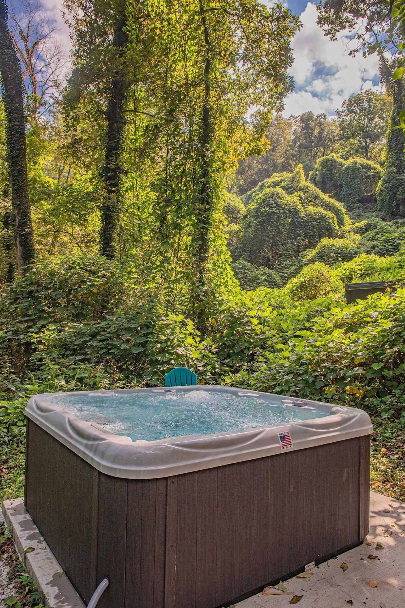 Tiny Cabin Village Private Hot Tub Lynda Cabin ชัททานูกา ภายนอก รูปภาพ