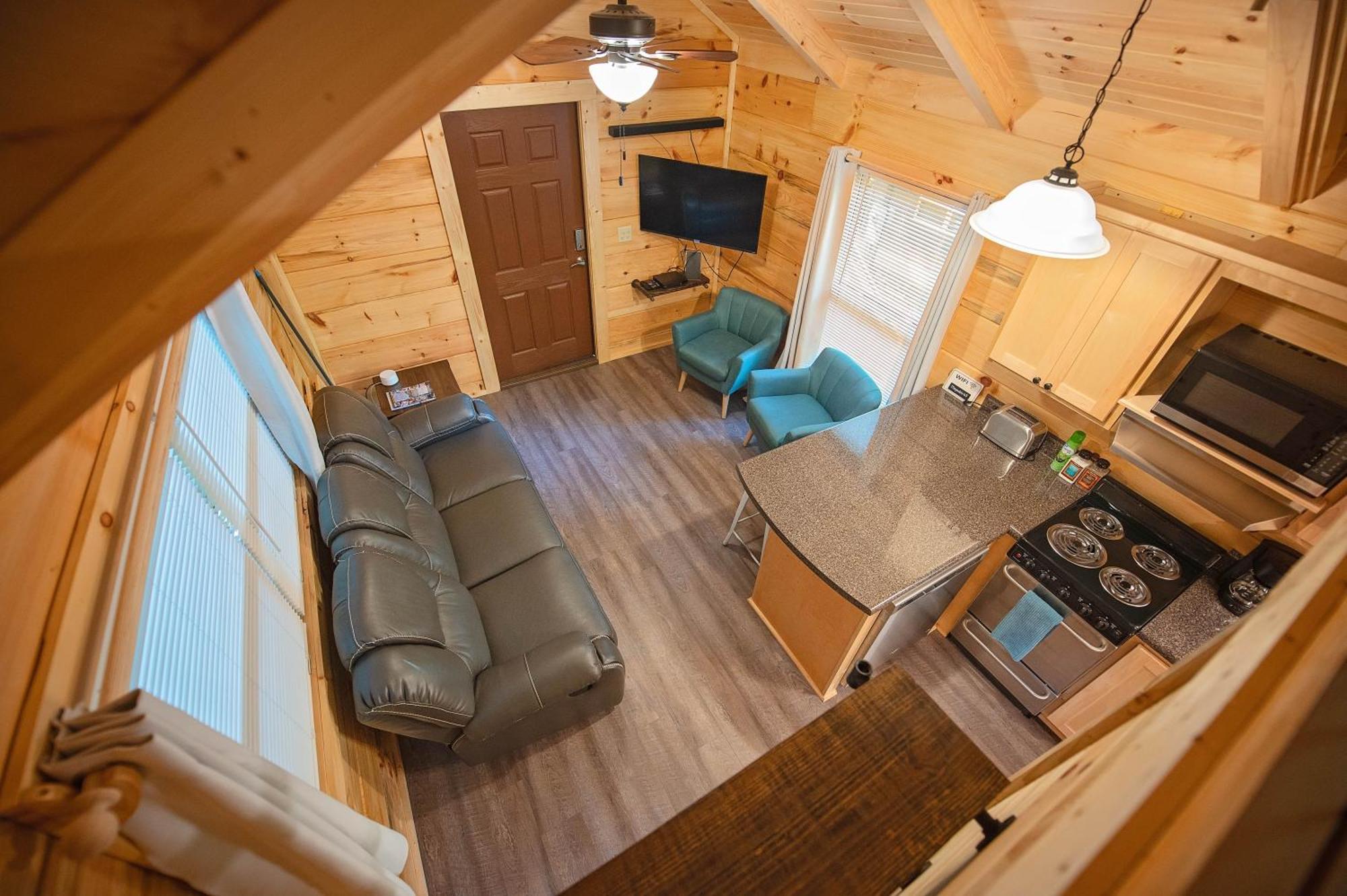Tiny Cabin Village Private Hot Tub Lynda Cabin ชัททานูกา ภายนอก รูปภาพ