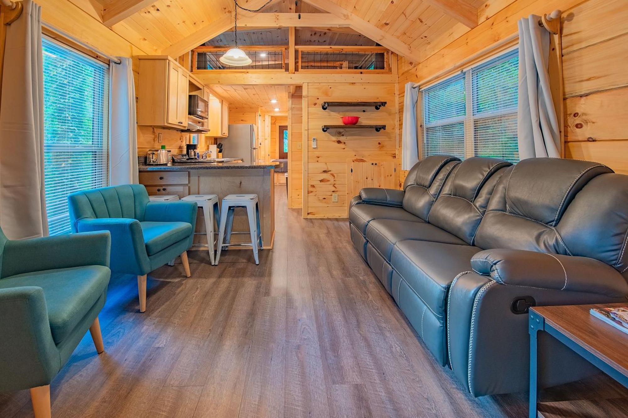 Tiny Cabin Village Private Hot Tub Lynda Cabin ชัททานูกา ภายนอก รูปภาพ